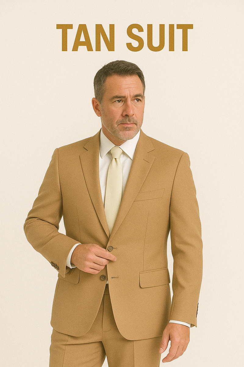 Tan Suit
