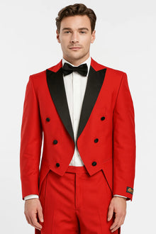 Red ~ Black Victorian Tuxedo
