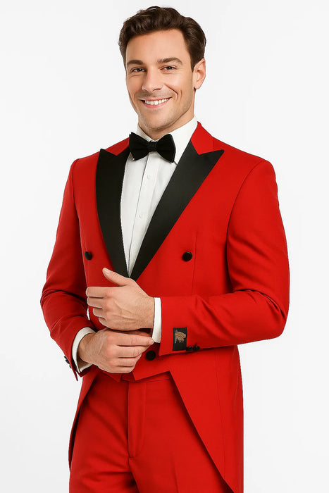 Red ~ Black Victorian Tuxedo