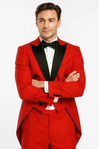 Red ~ Black Victorian Tuxedo