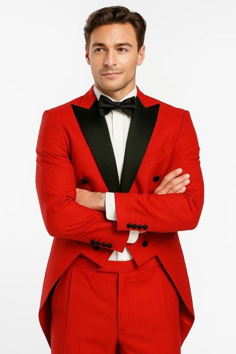 Red ~ Black Victorian Tuxedo