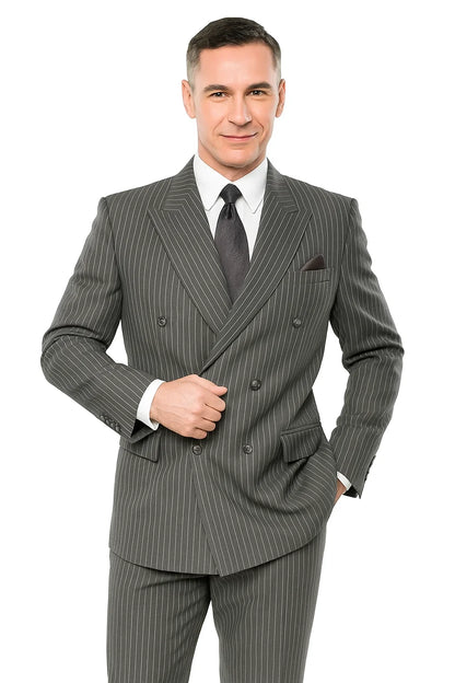 Gomez Addams Pinstripe Suit for Every Occasion - Image 7