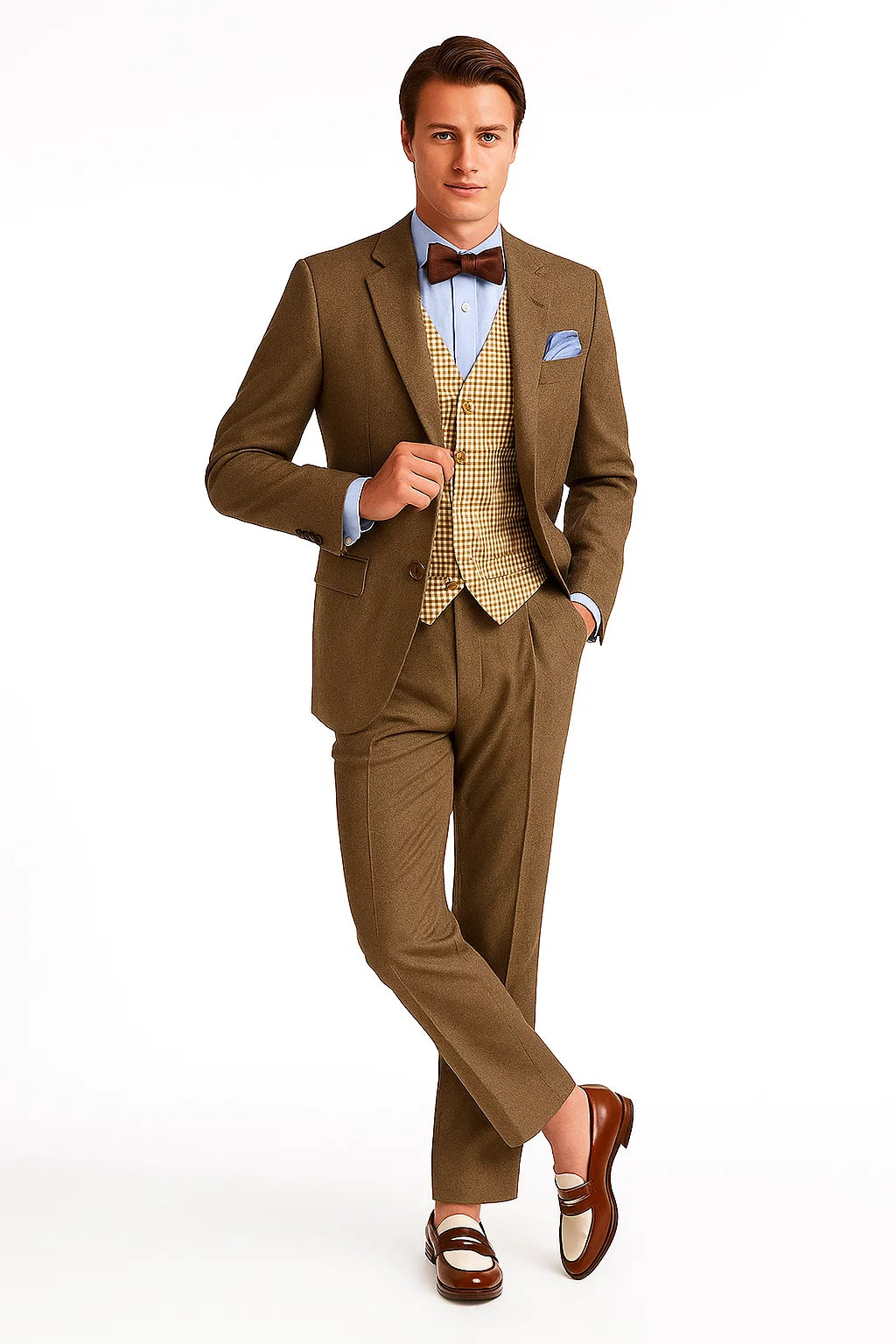 Gatsby Combinations With Vest Belt - Image 2