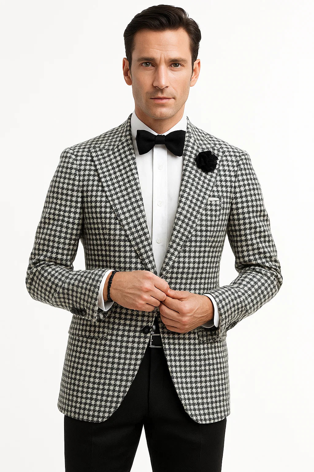 black dress shirt with white stripes Italian Black Stripe Shirt – StudioSuits
