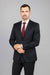 Tiglio Suit - Signature Menswear Wool Fabric SuitsOutlet - Men's Black 2-Button Slim-Fit Suit - High End Suits - High Quality Suits