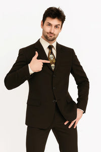 Suits For Big Man BIG & TALL BLACK Discounted Sale Up to Size 82 SUIT HAND MADE