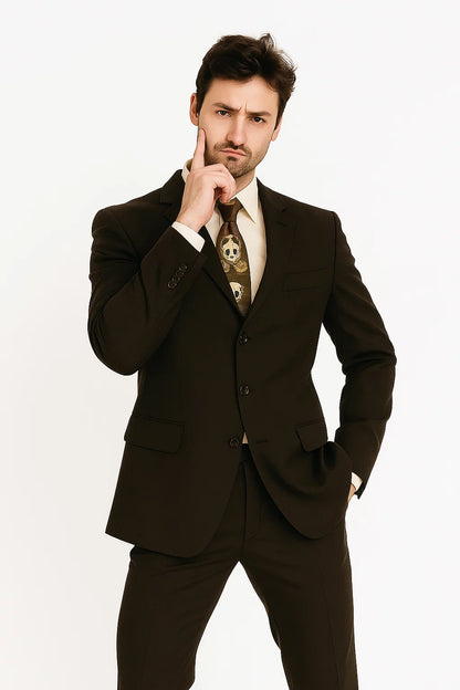 Suits For Big Man BIG & TALL BLACK Discounted Sale Up to Size 82 SUIT HAND MADE