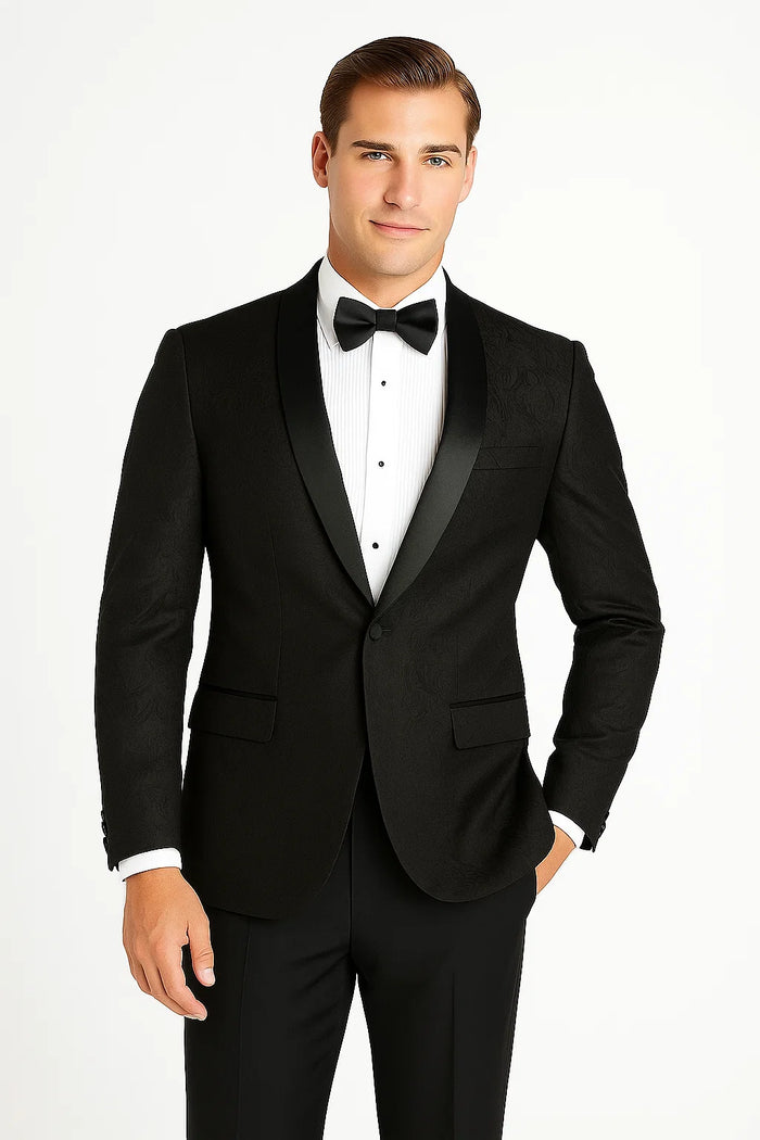 Men'S Black Velvet Paisley Suit Jacket Velour Men'S Blazer Jacket Sport Coat Dinner Jacket - Image 6