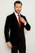 Men's Paisley Black Velvet Fabric Patterned Texture Men's blazer Sport Coat velour Blazer Jacket