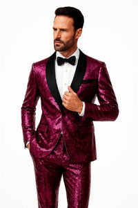Mens Sequin Suit - Sparkly Suit - Pink Real Glitter Suit