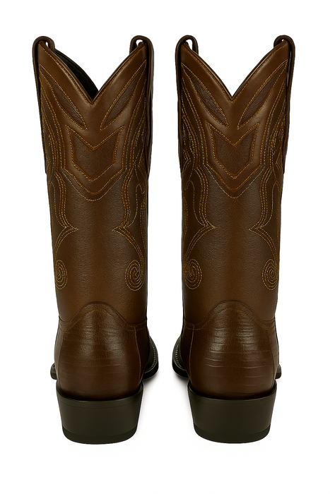 Men's Wild West Teju Lizard Skin J Toe Boots 29907