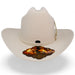 Texana Carin Leon Oficial Hueso con Pluma de Plata by Laredo Boots