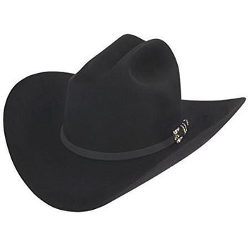 Texana Jerarca Larry Mahan 10X de Pelo de Castor Negro