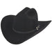 Texana Jerarca Larry Mahan 10X de Pelo de Castor Negro