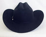 Texana Jerarca Larry Mahan 10X de Pelo de Castor Negro