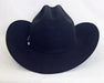 Texana Jerarca Larry Mahan 10X de Pelo de Castor Negro