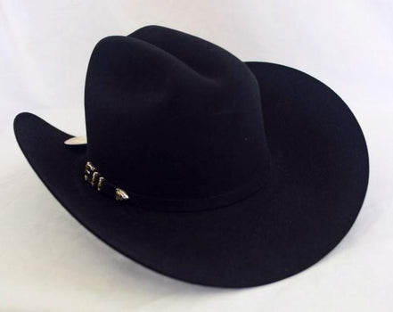 Texana Jerarca Larry Mahan 10X de Pelo de Castor Negro