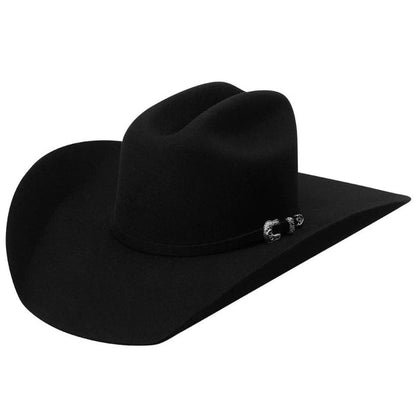 Texana Tombstone 50X de Pelo de Castor Estilo Roper Color Negro