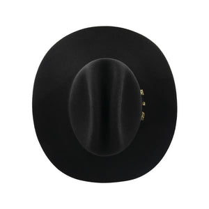 Texana Tombstone 50X de Pelo de Castor Estilo Sinaloa Color Negro