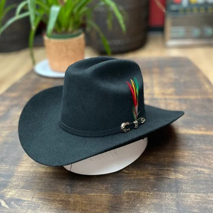 Texana Tombstone 50X de Pelo de Castor Modelo Despreciado Color Negro