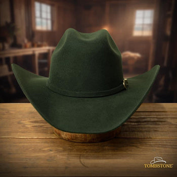 Texana Tombstone Estilo Este Oeste 20X Color Verde (Green)