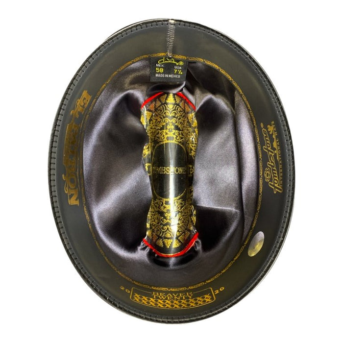 Texana Tombstone Horma El Patron 20X Color Gris Cristal