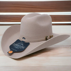 Texana Tombstone Horma Este Oeste 20X Color Beige (SilverBelly)