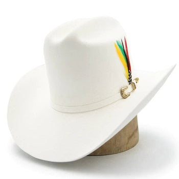 Texana Tombstone Estilo Dos Carnales 20X Color Blanco