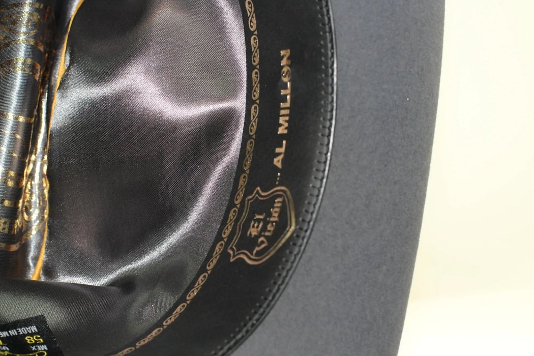 Texana Tombstone Los Dos Carnales 20X Copa Alta Color Gris Granito