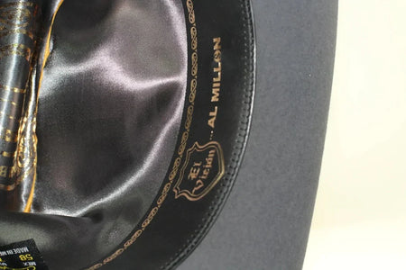 Texana Tombstone Los Dos Carnales 20X Copa Alta Color Gris Granito