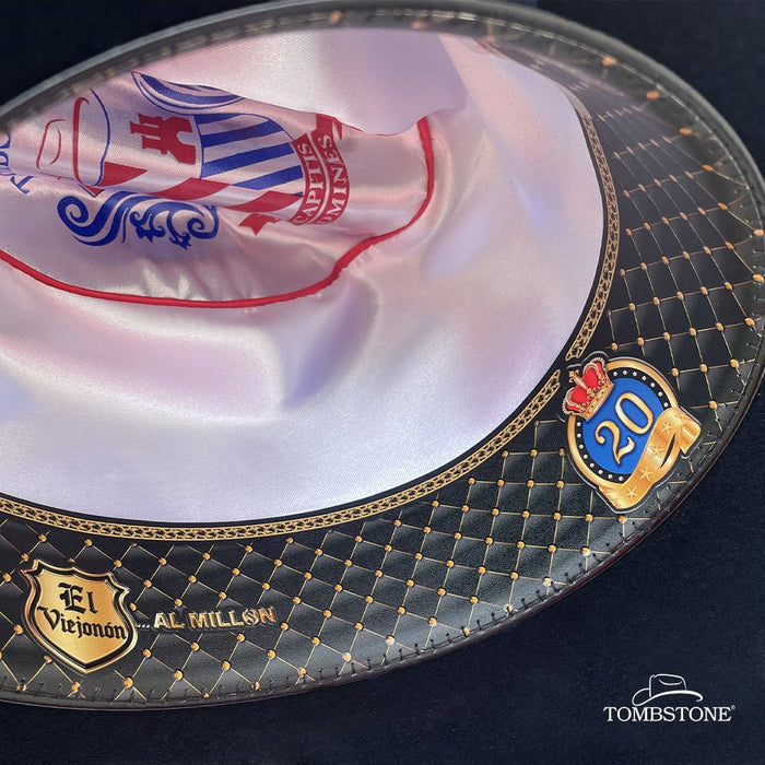 Texana Tombstone Los Dos Carnales 20X Copa Alta Color Navy