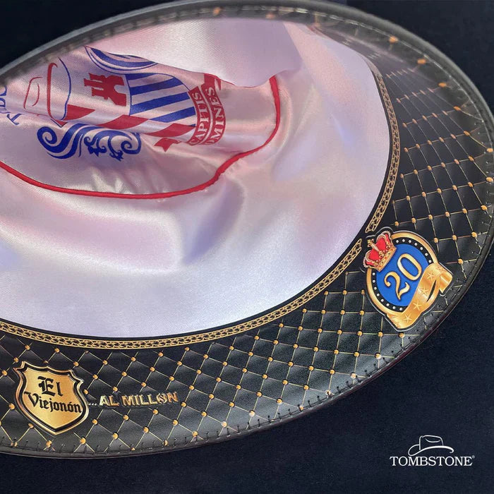 Texana Tombstone Los Dos Carnales 20X Copa Alta Color Navy