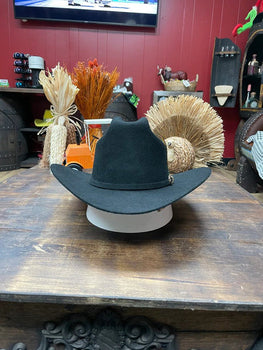 Texana Tombstone Marlboro 20X con Plumas Color Negro