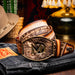 Marco Di Milano Texas Belt Stone Brown