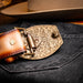 Marco Di Milano Texas Belt Stone Brown