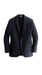Two Buttons Cashmere & Wool Black Blazer For Men's
