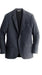 Men's Charcoal One Chest Pocket Cashmere & Wool Blazer