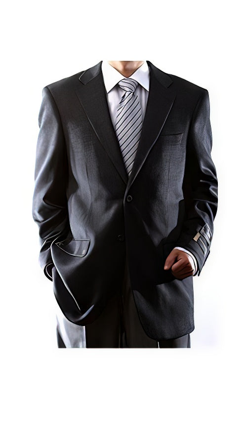 Moda Men's High Fashion Two Buttons  Designer Fashion Dress Casual Blazer On Sale Wool Cashmere Charcoal Sportcoat Blazer