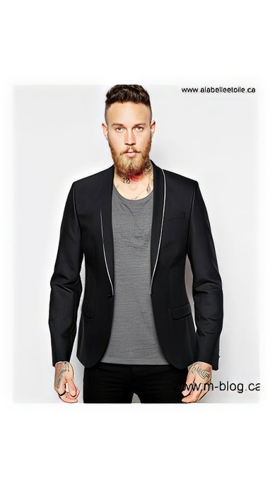 Men'S One Button Cheap Priced Designer Fashion Dress Casual Blazer On Sale Shawl Lapel Black Blazer