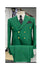 Mens Double Breasted Blazer - Wool Emerald Green Sport Coat With Gold Buttons