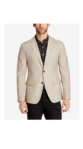 Men'S Two Buttons Cheap Priced Designer Fashion Dress Casual Blazer On Sale Lightweight Slim Fit Stone Blazer