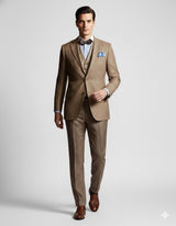 The Great Gatsby Leonardo Dicaprio Suit - Mens Great Gatsby Costumes Modern Fit