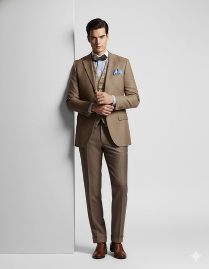 The Great Gatsby Leonardo Dicaprio Suit - Mens Great Gatsby Costumes Modern Fit
