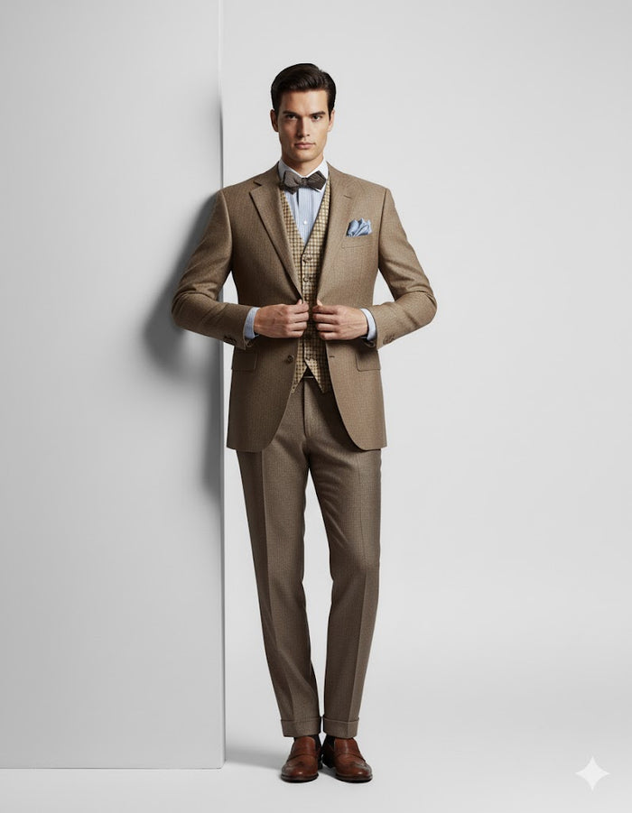The Great Gatsby Leonardo Dicaprio Suit - Mens Great Gatsby Costumes Modern Fit