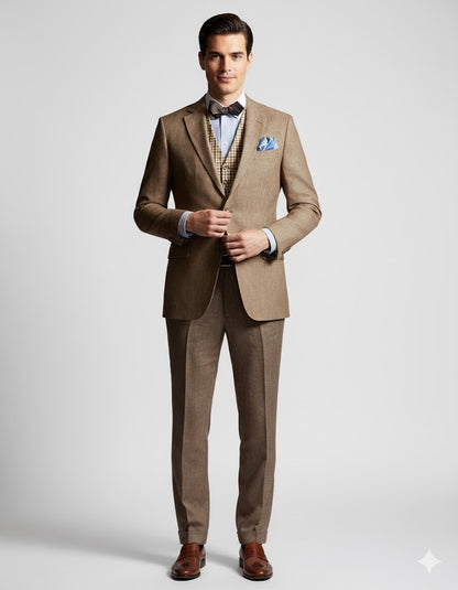 The Great Gatsby Leonardo Dicaprio Suit - Mens Great Gatsby Costumes Modern Fit