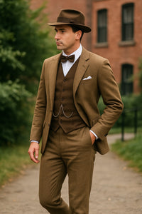 The Great Gatsby Tobey Maguire Suit - Mens Great Gatsby Costume