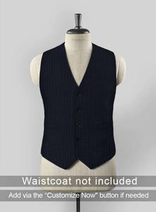 Brand New Quality 1920's English Style Peaky Blinders Style Vested Peaky Blinder Suit - Peaky Blinders Outfit + Overcoat + Hat (Peaky Blinder Custome)