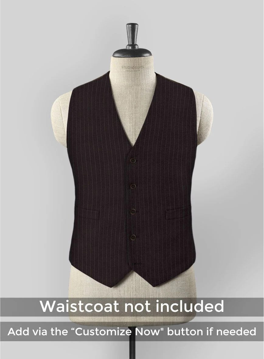 Men's Black Full-length Sleeves Buttoned Closure Peaky Blinders Suit - Peaky Blinders Outfit + Overcoat + Hat (Peaky Blinder Custome) - Image 24