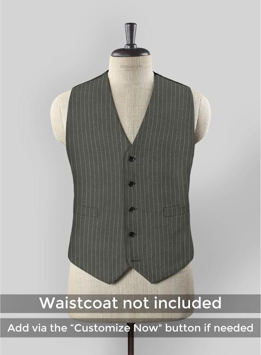Men's Black Full-length Sleeves Buttoned Closure Peaky Blinders Suit - Peaky Blinders Outfit + Overcoat + Hat (Peaky Blinder Custome) - Image 60