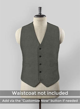Men's Black Full-length Sleeves Buttoned Closure Peaky Blinders Suit - Peaky Blinders Outfit + Overcoat + Hat (Peaky Blinder Custome) - Image 60